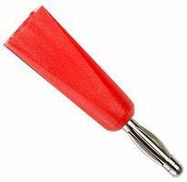 BANANA PLUG, 2MM, 5A, SOLDER, RED, PK10