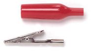 ADAPTOR, ALLIGATOR CLIP-BANANA JACK, RED