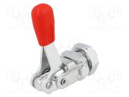 Plunger clamps; steel; 3kN; Actuator material: hardened steel ELESA+GANTER