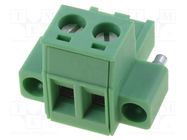 Pluggable terminal block; 5.08mm; ways: 2; straight; plug; female PHOENIX CONTACT