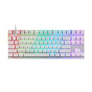 Mechanical gaming keyboard Motospeed K82 RGB (white), Motospeed