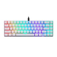 Mechanical gaming keyboard Motospeed CK67 RGB (white), Motospeed