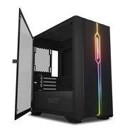 Computer case Darkflash DLM23 LED (black), Darkflash