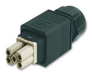 PLUG & SOCKET CONNECTOR HOUSING, PLASTIC