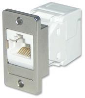 COUPLER, RJ45, JACK, 8P8C, CAT6