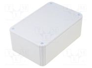 Enclosure: multipurpose; X: 100mm; Y: 150mm; Z: 60mm; ABS; grey; IP54 COMBIPLAST