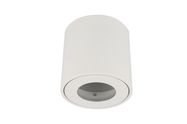 Recessed downlight 16MR/GU10, round, IP44, TUBE, white, LED line