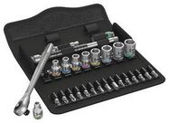 METAL RATCHET SET, 1/4", 28PCS