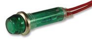 NEON INDICATOR, GREEN, 240V