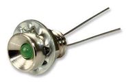 PANEL INDICATOR, 3.2MM, GREEN, 5V