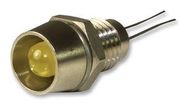 PANEL INDICATOR, 5MM, YELLOW, 5V