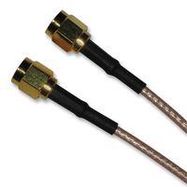 COAXIAL CABLE, RG316/U, SMA PLUG, 0.25M