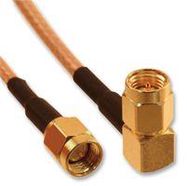 COAXIAL CABLE, RG316/U, SMA PLUG, 0.25M