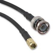 COAXIAL CABLE, RG58/U, SMA-BNC PLUG, 1M