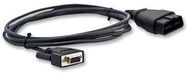 ADAPTOR CABLE, 9PIN D SUB-OBD II CONN