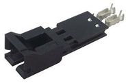 PLUG CONNECTOR, 2POS, 2.54MM