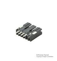 CONNECTOR, HEADER, 4POS, 1ROW, 2.54MM