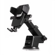 Telescopic Car Mount Phone Holder Dashboard or Windshield for black, Hurtel