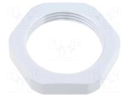 Nut; PG21; polyamide; 36mm; Thread: PG FIBOX