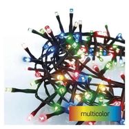 LED Christmas chain – hedgehog, 6 m, outdoor and indoor, multicolour, timer, EMOS