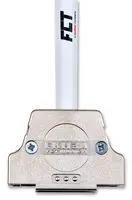 D-SUB BACKSHELL, DB, 180┬░, PET