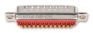 D SUB CONN, PLUG, 25POS, SOLDER