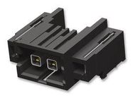 CONNECTOR, PLUG, 8POS, 2ROW, 4MM