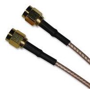 COAXIAL CABLE, RG316/U, SMA PLUG, 0.25M