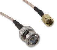 COAXIAL CABLE, RG316/U, SMA-BNC PLUG, 1M