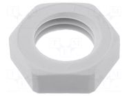 Nut; M12; polyamide; 17mm; Thread: metric; Pitch: 1.5 FIBOX