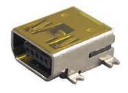 MINI USB, 2.0 TYPE AB, RECEPTACLE, SMT