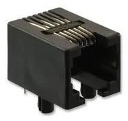 CONN, MOD JACK, 1PORT, 6P6C
