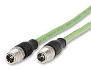 SENSOR CABLE, M12 PLUG 8POS-PLUG, 2M