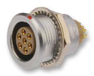 CIRCULAR CONNECTOR, RCPT, 16POS, PANEL