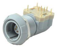 CIRCULAR CONNECTOR, RCPT, 5POS, PCB