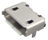 MICRO USB, 2.0 TYPE AB, RECEPTACLE, SMT