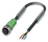 SENSOR CABLE, 3POS, M12 SOCKET, 5M