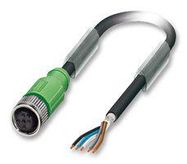 SENSOR CABLE, 5POS, M12 SOCKET, 10M