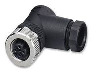 SENSOR/ACTUATOR SOCKET, M12, 5POS