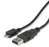 COMPUTER CABLE, USB2.0, 800MM, BLACK