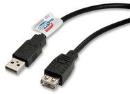 COMPUTER CABLE, USB2.0, 800MM, BLACK