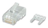 CONN, RJ45, PLUG, UNSHLD, 1PORT, 8P8C