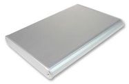 PCB BOX ENCLOSURE, ALUMINIUM, SILVER