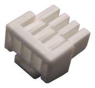 CONNECTOR HOUSING, RCPT, 3POS, 1.25MM