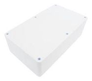 PCB BOX ENCLOSURE, ABS, WHITE