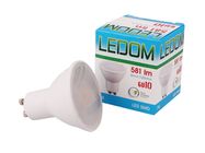 LED bulb GU10 230V 7W 120 ° 581lm neutral white, LEDOM