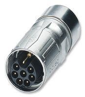 CIRCULAR CONNECTOR, PLUG, 8POS, CABLE