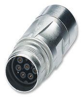 CIRCULAR CONNECTOR, RCPT, 8POS, CABLE