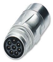 CIRCULAR CONNECTOR, RCPT, 8POS, CABLE