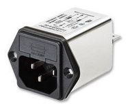 IEC INLET, 4.6A, 250VAC, QUICK CONNECT